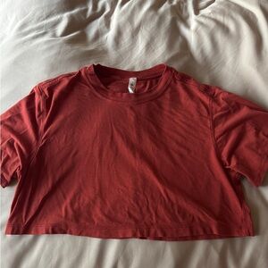 Lululemon All Yours Cropped Tee